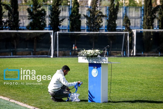 گزارش تصویری | تمرین تیم فوتبال استقلال