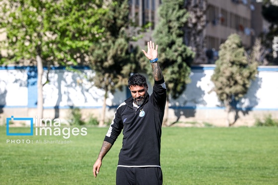 گزارش تصویری | تمرین تیم فوتبال استقلال
