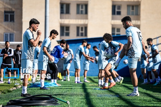 گزارش تصویری | تمرین تیم فوتبال استقلال