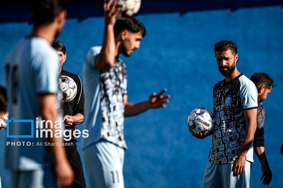 گزارش تصویری | تمرین تیم فوتبال استقلال