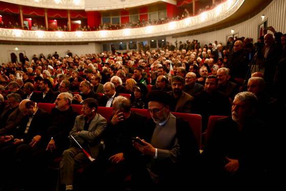 گزارش تصویری | برگزاری آیین سوگ شهادت «امین ملت ایران» به یاد رهبر شهید انقلاب با حضور هنرمندان