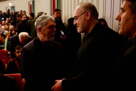 گزارش تصویری | برگزاری آیین سوگ شهادت «امین ملت ایران» به یاد رهبر شهید انقلاب با حضور هنرمندان