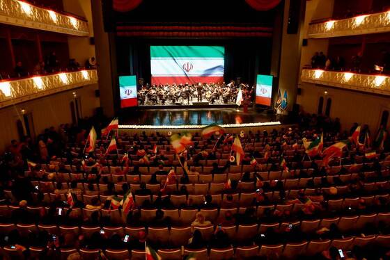 گزارش تصویری | برگزاری آیین سوگ شهادت «امین ملت ایران» به یاد رهبر شهید انقلاب با حضور هنرمندان