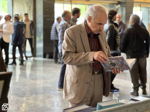 گزارش تصویری | برگزاری آیین سوگ شهادت «امین ملت ایران» به یاد رهبر شهید انقلاب با حضور هنرمندان