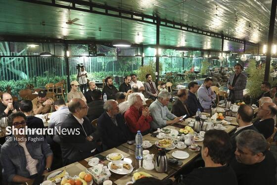 گزارش تصویری | دیدار صمیمانه خبرنگاران و عکاسان ورزشی به مناسبت آغاز سال جدید