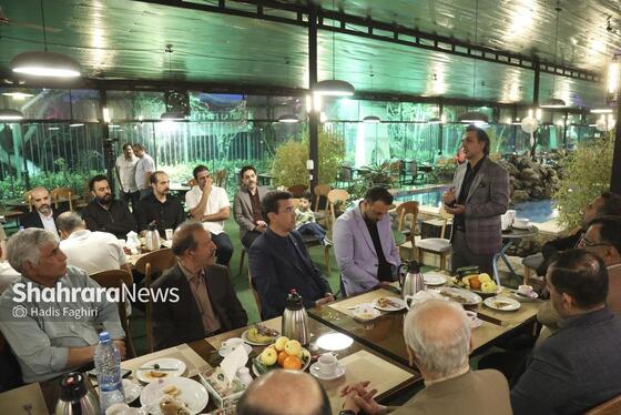 گزارش تصویری | دیدار صمیمانه خبرنگاران و عکاسان ورزشی به مناسبت آغاز سال جدید