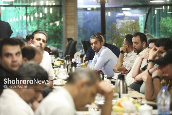 گزارش تصویری | دیدار صمیمانه خبرنگاران و عکاسان ورزشی به مناسبت آغاز سال جدید