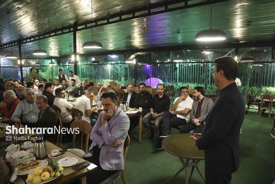 گزارش تصویری | دیدار صمیمانه خبرنگاران و عکاسان ورزشی به مناسبت آغاز سال جدید