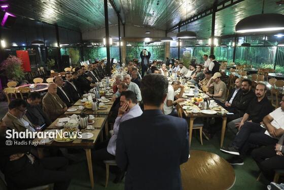 گزارش تصویری | دیدار صمیمانه خبرنگاران و عکاسان ورزشی به مناسبت آغاز سال جدید