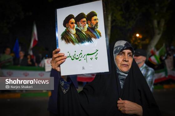 گزارش تصویری | چهل‌وسومین شب ایستادگی مردم