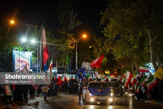 گزارش تصویری | چهل‌وسومین شب ایستادگی مردم