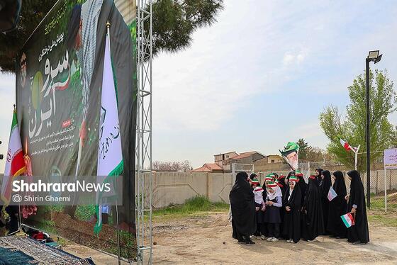 گزارش تصویری | طرح کاشت نهال به یاد دانش آموزان شهید مدرسه میناب