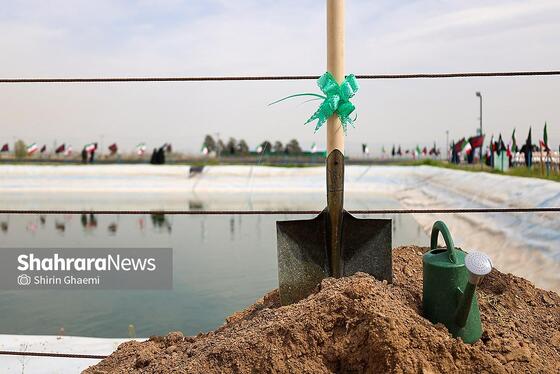 گزارش تصویری | طرح کاشت نهال به یاد دانش آموزان شهید مدرسه میناب