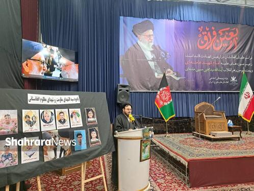 آیت‌الله علم‌الهدی: برادران افغانی و ایرانی دوتا نیستند، یکی‌اند، چون دل‌هایشان متوجه ولایت اهل بیت است + فیلم