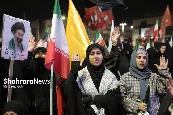 گزارش تصویری | چهل و سومین شب از حماسه سرایی مردم مشهد در خیابان های شهر