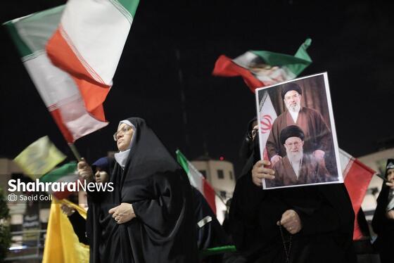 گزارش تصویری | چهل و سومین شب از حماسه سرایی مردم مشهد در خیابان های شهر