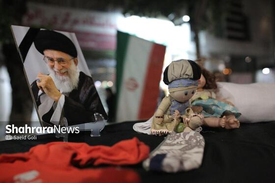 گزارش تصویری | چهل و سومین شب از حماسه سرایی مردم مشهد در خیابان های شهر