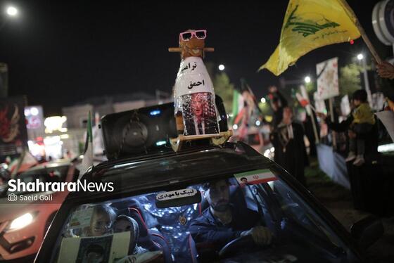 گزارش تصویری | چهل و سومین شب از حماسه سرایی مردم مشهد در خیابان های شهر