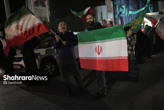 گزارش تصویری | چهل و سومین شب از حماسه سرایی مردم مشهد در خیابان های شهر