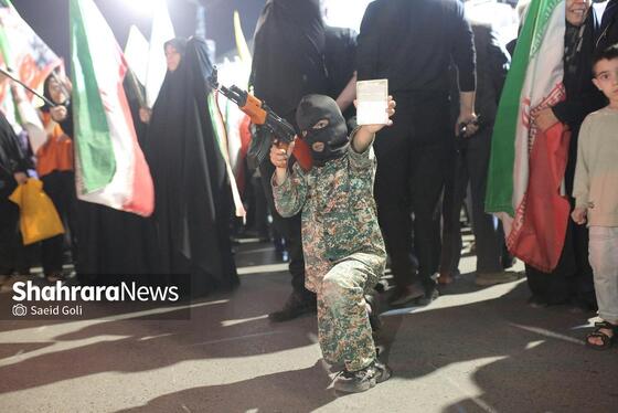 گزارش تصویری | چهل و سومین شب از حماسه سرایی مردم مشهد در خیابان های شهر