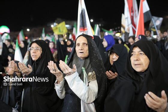 گزارش تصویری | چهل و سومین شب از حماسه سرایی مردم مشهد در خیابان های شهر