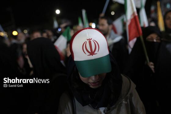 گزارش تصویری | چهل و سومین شب از حماسه سرایی مردم مشهد در خیابان های شهر