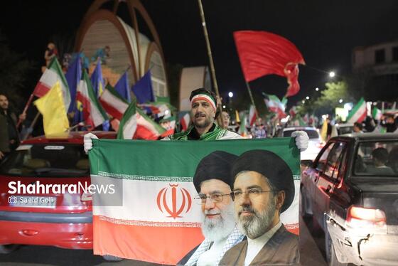 گزارش تصویری | چهل و سومین شب از حماسه سرایی مردم مشهد در خیابان های شهر