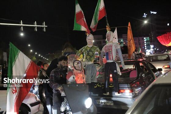 گزارش تصویری | چهل و سومین شب از حماسه سرایی مردم مشهد در خیابان های شهر