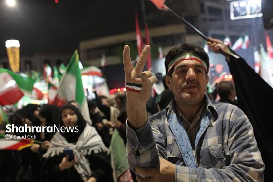 گزارش تصویری | چهل و سومین شب از حماسه سرایی مردم مشهد در خیابان های شهر