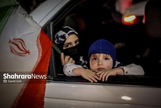 گزارش تصویری | چهل و سومین شب از حماسه سرایی مردم مشهد در خیابان های شهر