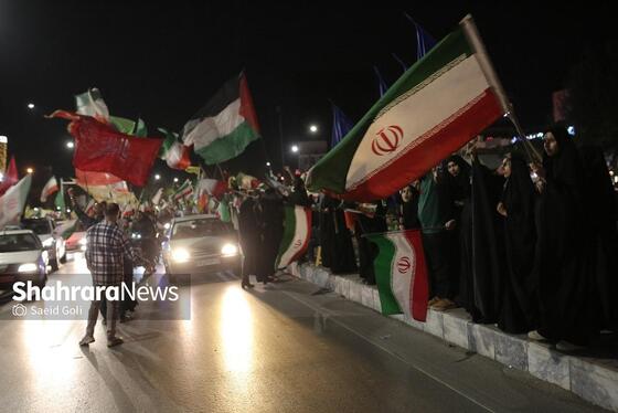 گزارش تصویری | چهل و سومین شب از حماسه سرایی مردم مشهد در خیابان های شهر