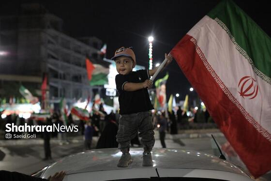 گزارش تصویری | چهل و سومین شب از حماسه سرایی مردم مشهد در خیابان های شهر