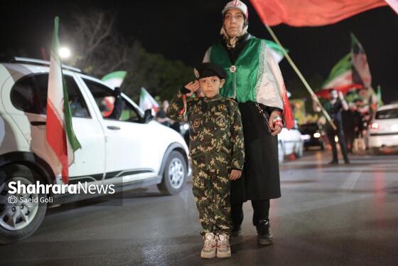 گزارش تصویری | چهل و سومین شب از حماسه سرایی مردم مشهد در خیابان های شهر