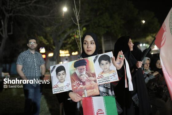 گزارش تصویری | چهل و سومین شب از حماسه سرایی مردم مشهد در خیابان های شهر