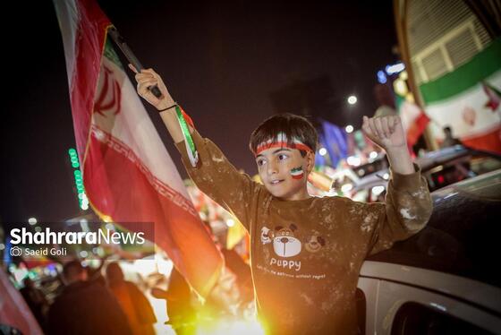 گزارش تصویری | چهل و سومین شب از حماسه سرایی مردم مشهد در خیابان های شهر