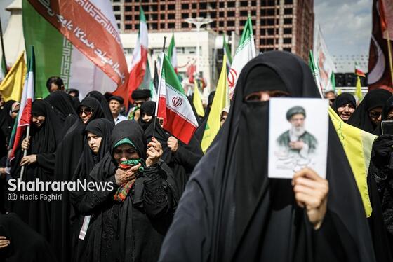 گزارش تصویری | اجتماع بزرگ صادقیون در مشهد ۲