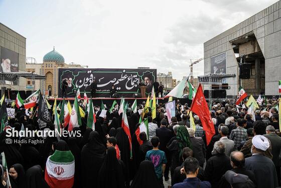 گزارش تصویری | اجتماع بزرگ صادقیون در مشهد ۲