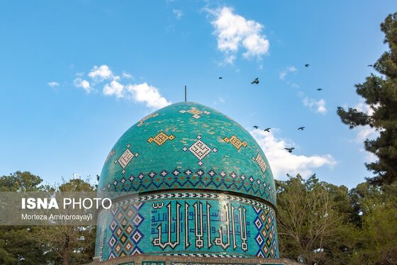 گزارش تصویری | ۲۵ فروردین، روز ملی عطار نیشابوری آرامگاه «شیخ فریدالدین عطار نیشابوری»