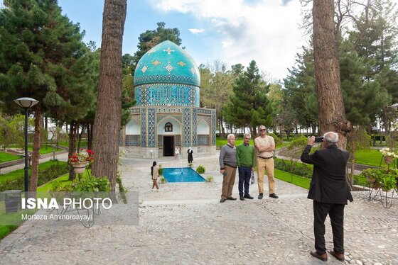 گزارش تصویری | ۲۵ فروردین، روز ملی عطار نیشابوری آرامگاه «شیخ فریدالدین عطار نیشابوری»
