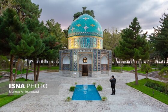 گزارش تصویری | ۲۵ فروردین، روز ملی عطار نیشابوری آرامگاه «شیخ فریدالدین عطار نیشابوری»