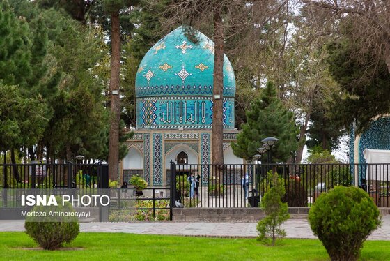 گزارش تصویری | ۲۵ فروردین، روز ملی عطار نیشابوری آرامگاه «شیخ فریدالدین عطار نیشابوری»