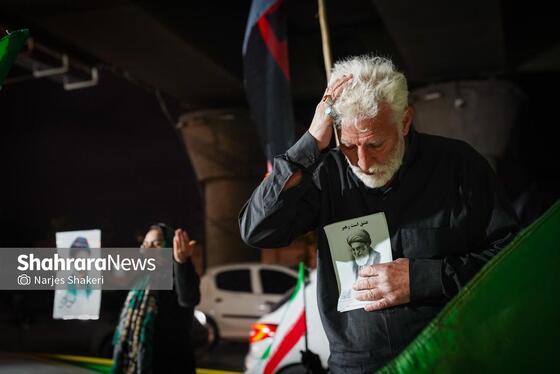 گزارش تصویری | چهل‌وپنجمین موج حضور حماسی مردم مشهد