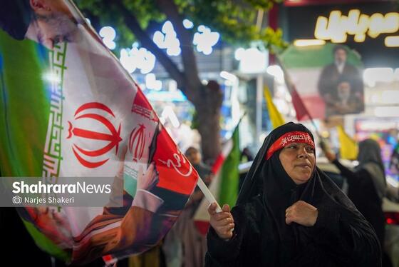 گزارش تصویری | چهل‌وپنجمین موج حضور حماسی مردم مشهد