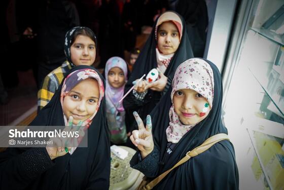 گزارش تصویری | چهل‌وپنجمین موج حضور حماسی مردم مشهد