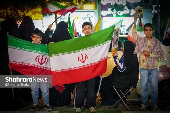 گزارش تصویری | چهل‌وپنجمین موج حضور حماسی مردم مشهد