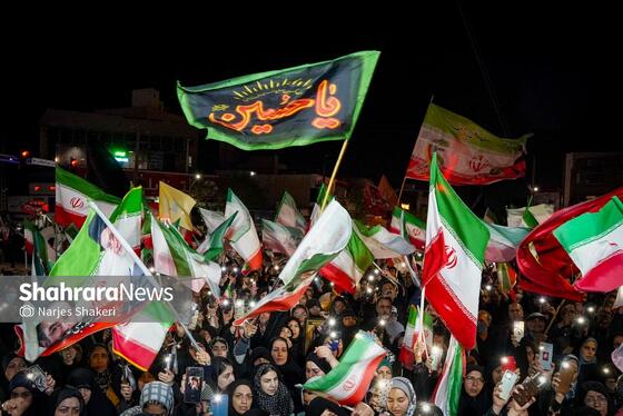 گزارش تصویری | چهل‌وپنجمین موج حضور حماسی مردم مشهد