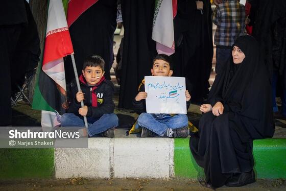 گزارش تصویری | چهل‌وپنجمین موج حضور حماسی مردم مشهد