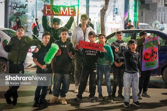 گزارش تصویری | چهل‌وپنجمین موج حضور حماسی مردم مشهد