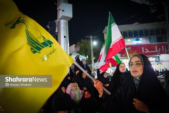 گزارش تصویری | چهل‌وپنجمین موج حضور حماسی مردم مشهد