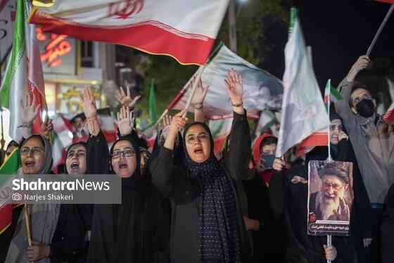 گزارش تصویری | چهل‌وپنجمین موج حضور حماسی مردم مشهد